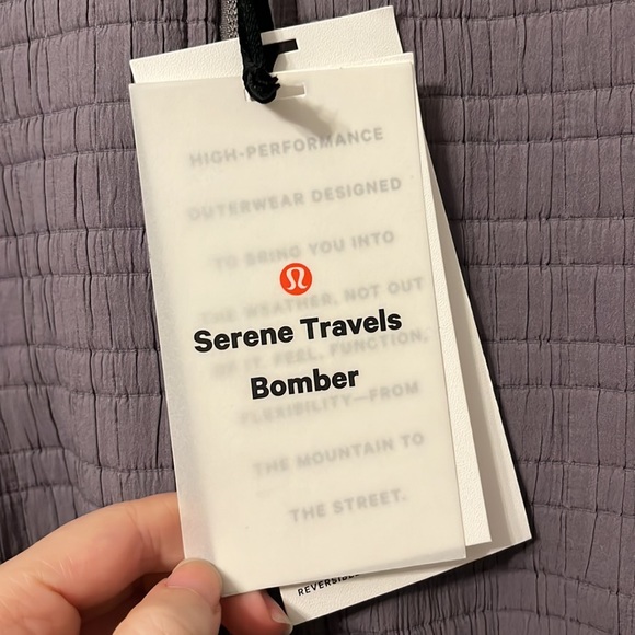 Lululemon bomber reversible jacket - Picture 3 of 8
